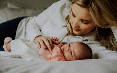 Surrey Newborn Photographer // New Baby Session // Jason, Emma + Baby