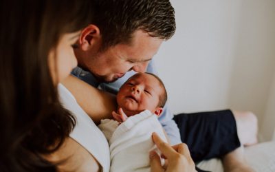 Wimbledon Baby Photography // Newborn Session // Megan, Chris + baby