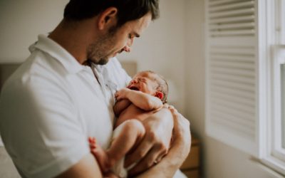 Guildford Newborn Photographer // Arrived at Last // Philippa, Ben and their baby